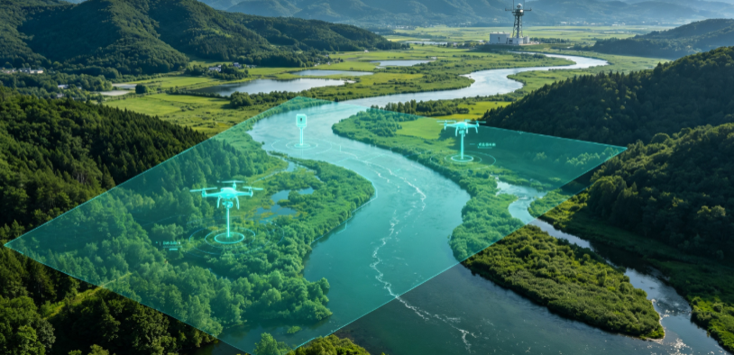 邻水县GEO 全域空间监测筑牢生态屏障，空间技术支撑环境治理与灾害防御