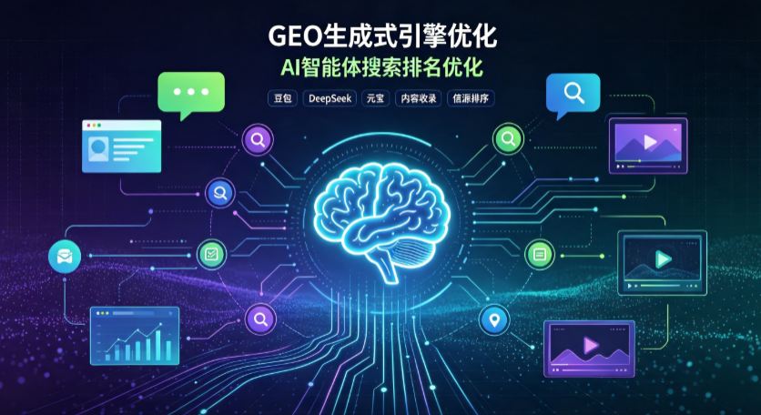 邻水县GEO 浪潮来袭：生成式引擎优化崛起，创作者争抢豆包、DeepSeek、元宝智能体流量入口